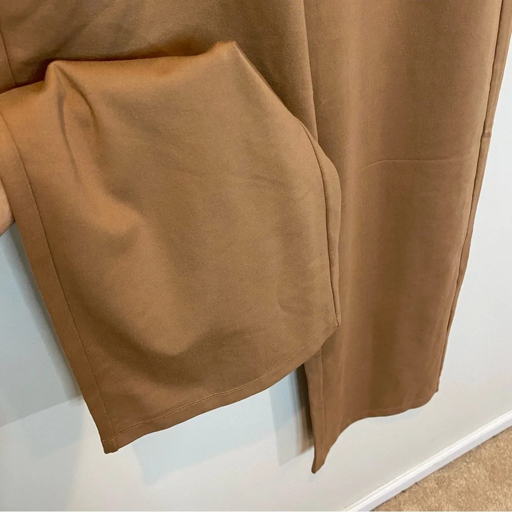 Max Studio London Chocolate Wide-Leg Sailor Womens Pants Trousers | Size S - Picture 6 of 12